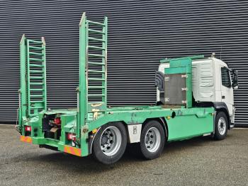 Volvo FM 500 6x2 / MACHINE TRANSPORT / HYDRAULIC RAMPS.